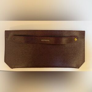 Senreve wristlet - burgundy